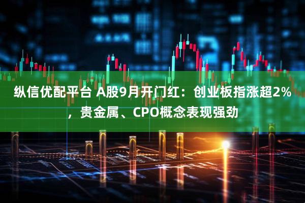 纵信优配平台 A股9月开门红：创业板指涨超2%，贵金属、CPO概念表现强劲